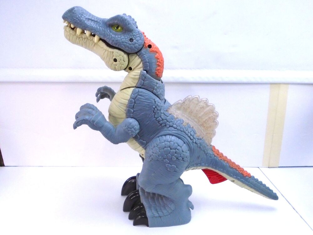 Imaginext Jurassic World Park Dinosaurs Lot Mattel Spinosaurus Mega Mouth T-Rex - Picture 10 of 16